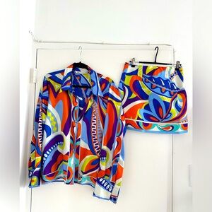 Pucci esk Zara Skirt Set